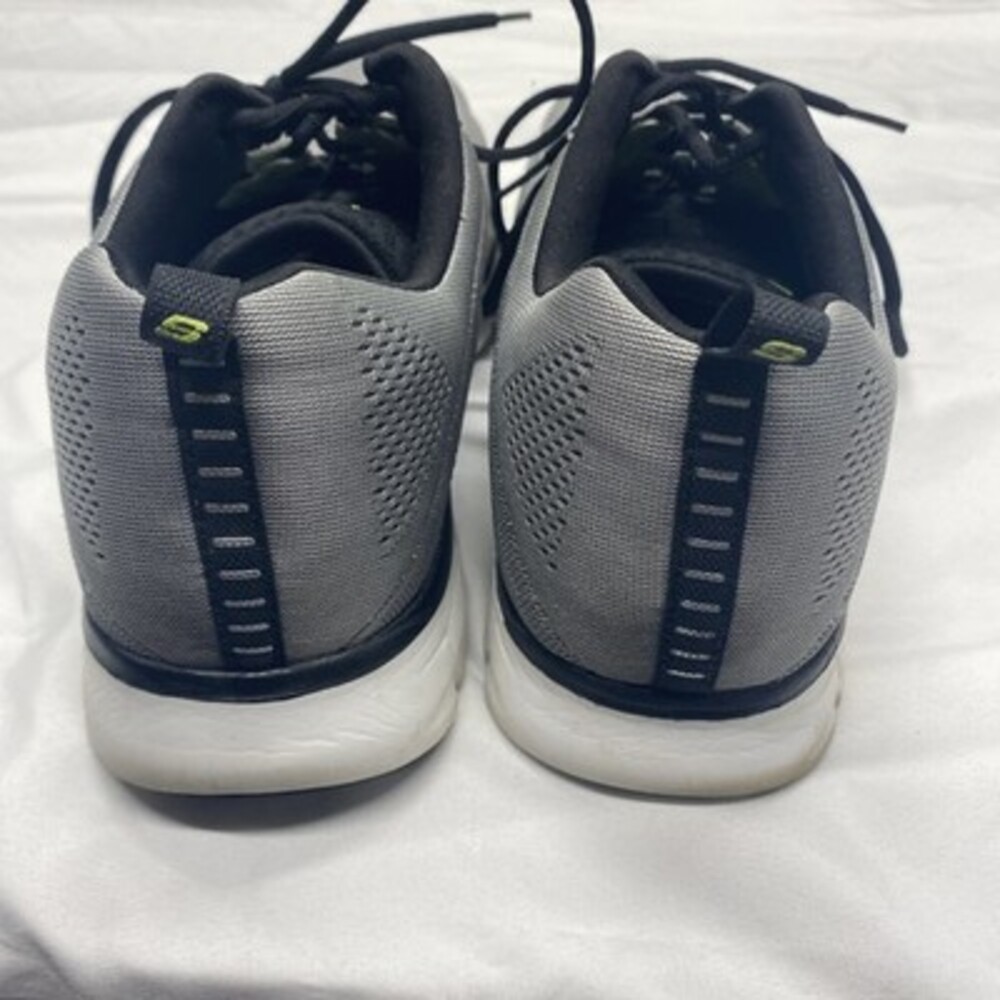Skechers Men's size 12 Synergy Power Switch Memory Foam Athletic Shoes GreyBlack - Picture 4 of 6
